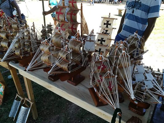 Privados de libertad de La Mosquitia se lucen en Feria Artesanal