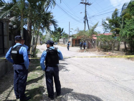 Hombre es asesinado a pocos metros de su vivienda en La Ceiba