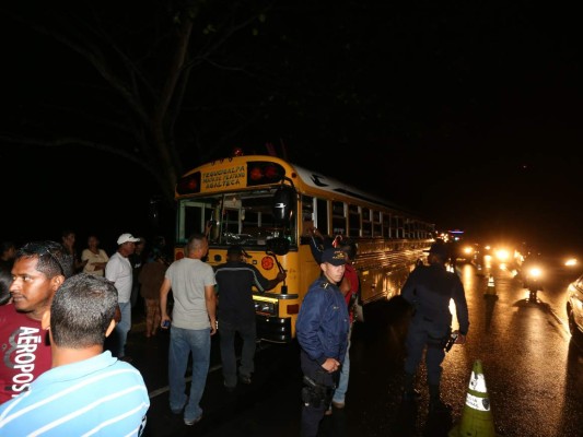 Matan a motorista de autobús en Tegucigalpa