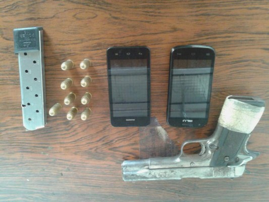 Capturan a tres supuestos extorsionadores en San Pedro Sula