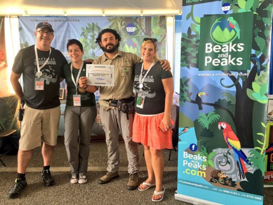 Honduras es premiada en feria internacional de aviturismo