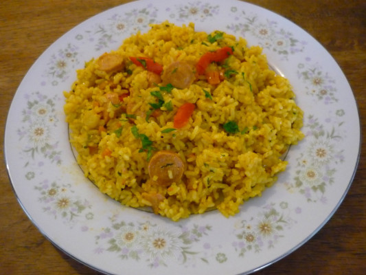 Cocine un delicioso arroz a la jardinera &nbsp;&nbsp;