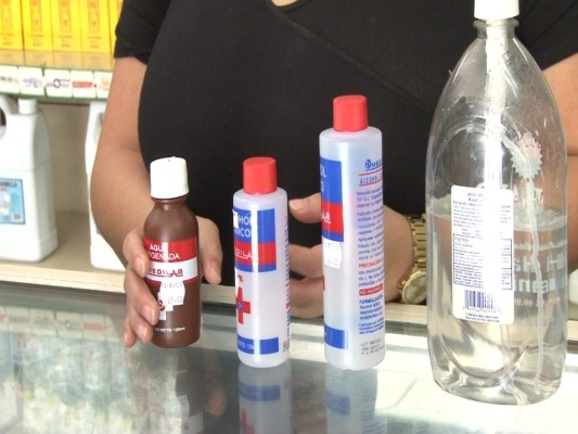 Hondureños desesperados por coronavirus agotan gel antibacterial y mascarillas  