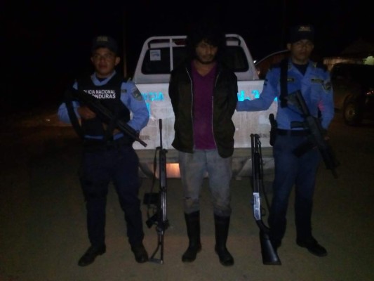 Atacan con fusiles a dos personas en Olancho