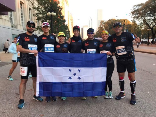Hondureños destacan en la Maratón de Chicago