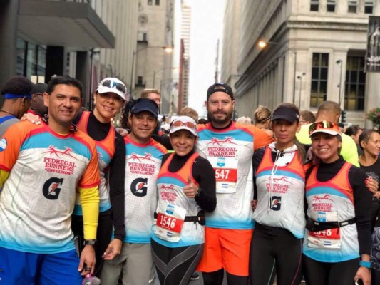 Hondureños destacan en la Maratón de Chicago