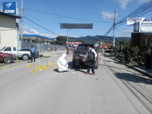 Ataque armado deja tres personas muertas en Siguatepeque