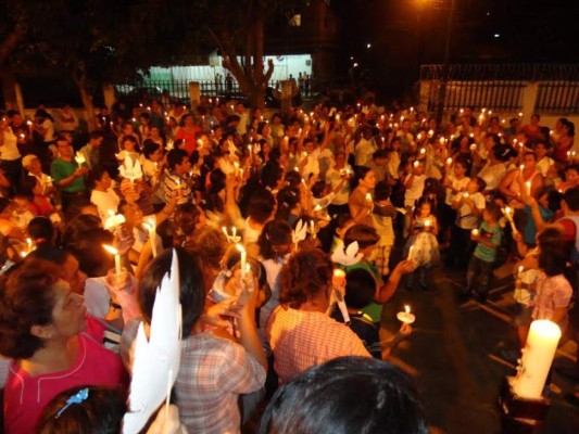 Hoy caminarán por la vida en Chamelecón