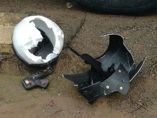 Motociclista muere por evadir un bache en La Ceiba