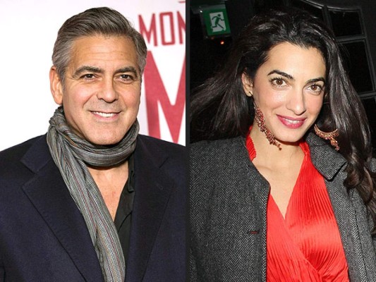 La boda de George Clooney y Amal Alamuddin aparecerá en Vogue  