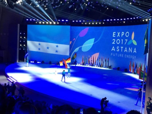 Celebran Día de Honduras en la Expo Astaná 2017
