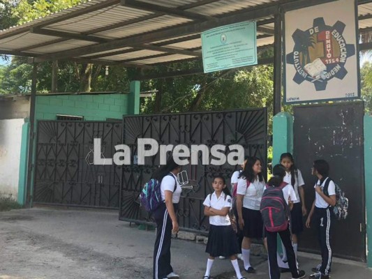 Reanudan las clases en el Primero de Mayo de San Pedro Sula