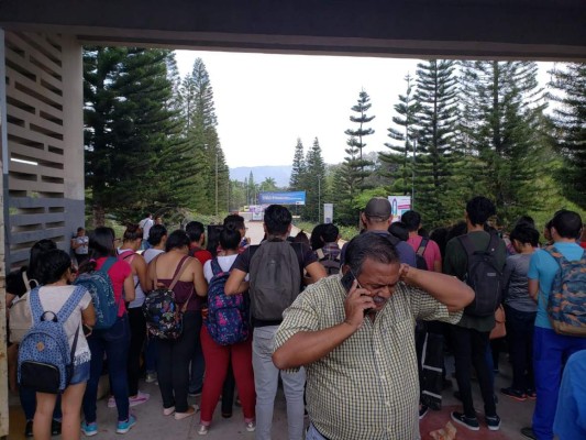 Estudiantes de la Unah anuncian que continuarán con las tomas