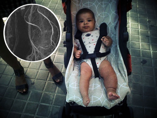 Madre hondureña desesperada pide a gritos ayuda para su pequeño Noah