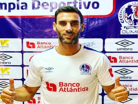 El defensa argentino Martín Bonjour llega al Olimpia