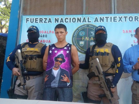 Detienen a supuesto extorsionador en Tegucigalpa