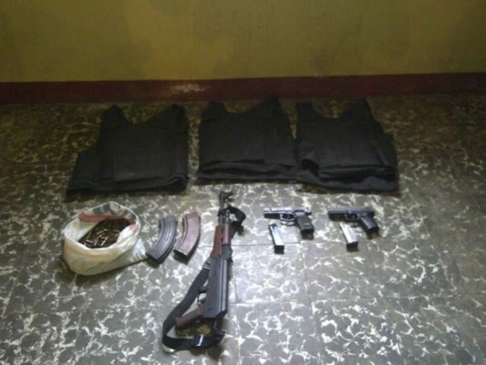 La Policía captura a ocho integrantes de la mara 18 en Chamelecón