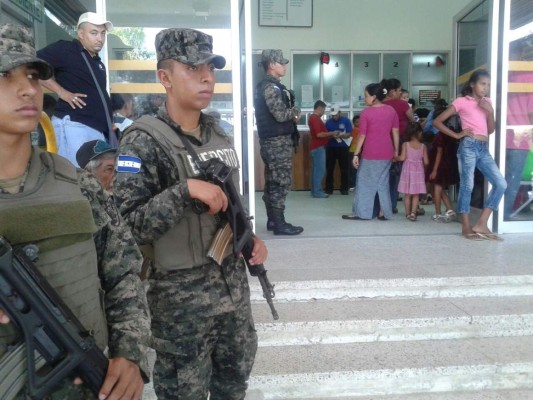 El Mario Rivas y centro de salud Paz Barahona permanecen militarizados