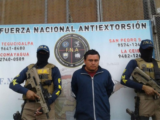 Cae comerciante acusado de extorsión en Comayagüela  