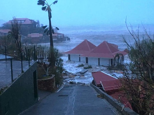 Destrozos en el Caribe tras el paso del huracán Irma