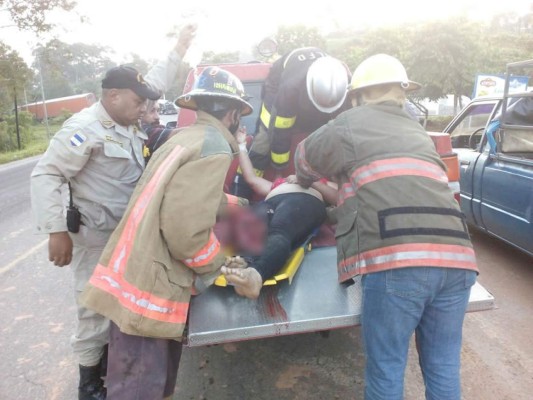 Accidente en La Masica, Atlántida, deja varios heridos