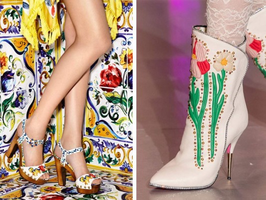 Todo un jardín a tus pies, lo nuevo en calzado de dama