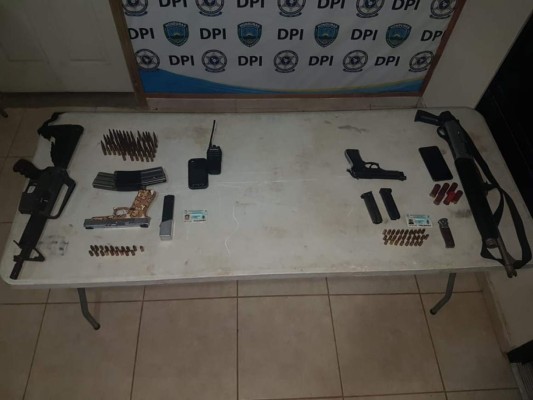 Los detienen por portación ilegal de armas de fuego en Yoro,Yoro