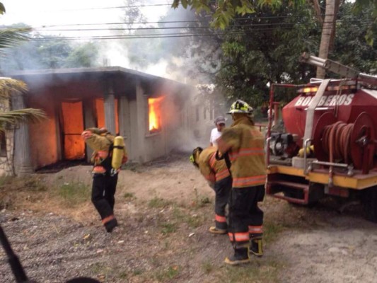 Se incendia cohetería en el occidente de Honduras