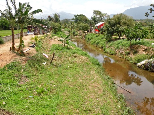 Unas 10 colonias de La Ceiba en riesgo por falta de bordos de protección