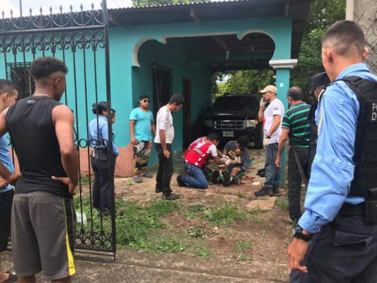 Cuatro heridos deja explosión de granada dentro de una casa en Río Lindo, Cortés