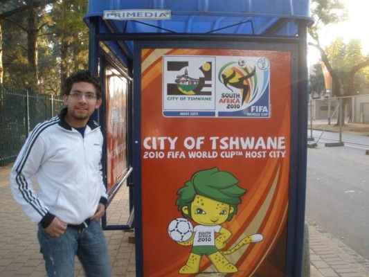 Franc Pérez, un loco por la Bicolor hondureña