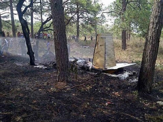 Honduras: Se estrella avioneta con cuatro personas en Gracias