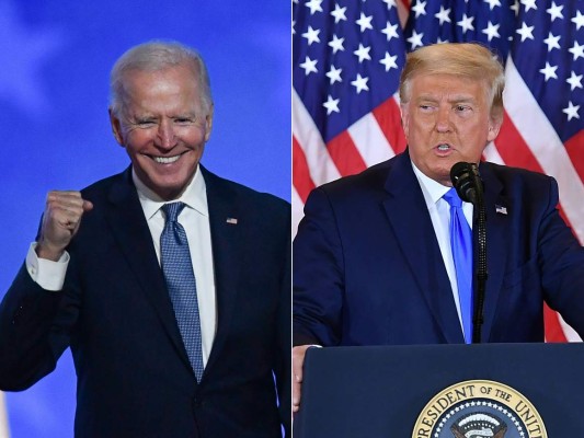 Biden lidera mapa electoral, pero Trump afirma que ganó las elecciones