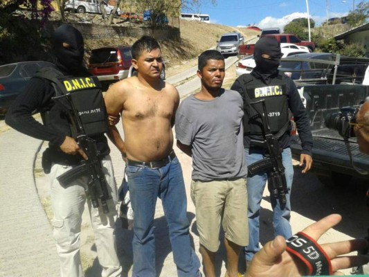 Detienen a dos implicados en masacres en Tegucigalpa