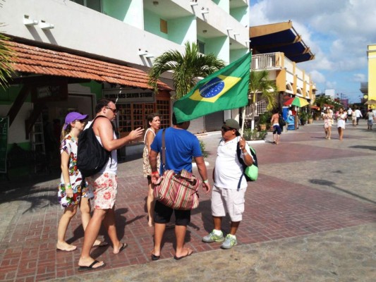 Unos 692,000 turistas llegaron a Brasil por el Mundial