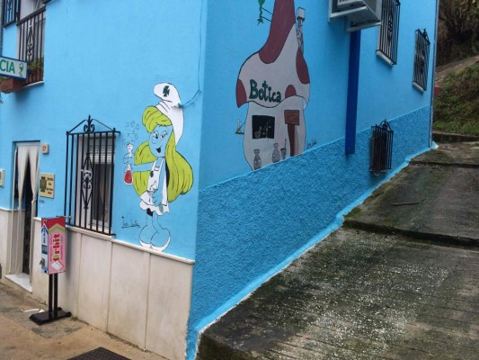 Júzcar, el pueblo pitufo en España