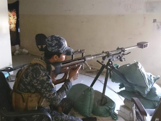 Shaker, el francotirador 'cazador de los yihadistas' en Mosul