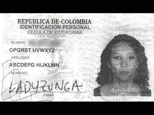 Abcdefg, la mujer colombiana que se llama como el abecedario