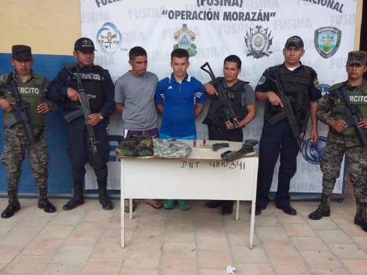 Caen dos mareros salvadoreños