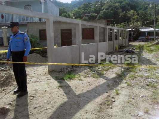 Matan a balazos a dos albañiles en Choloma