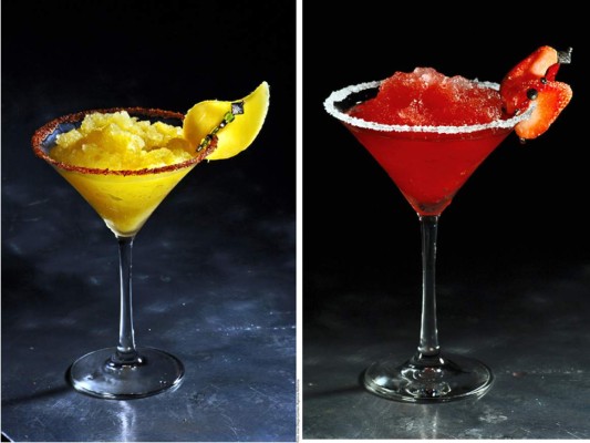 Pasos para preparar tragos festivos