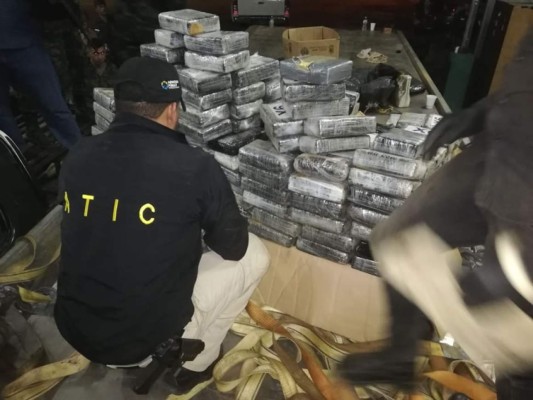 Autoridades incinerarán casi 1,500 kilos de cocaína en Tegucigalpa