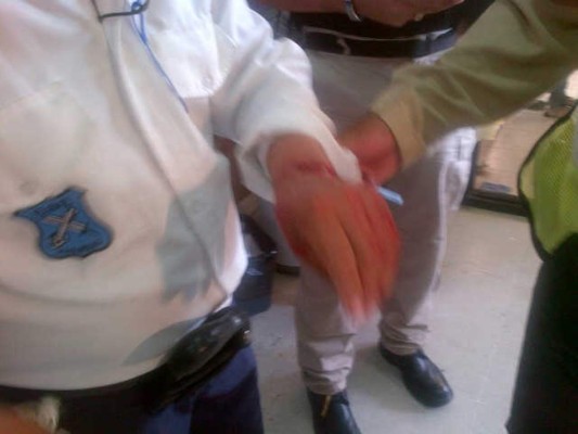 Un herido por desorden en la Feria del Empleo en San Pedro Sula