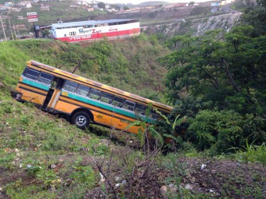 En el accidente no se reportaron heridos ni víctimas mortales.