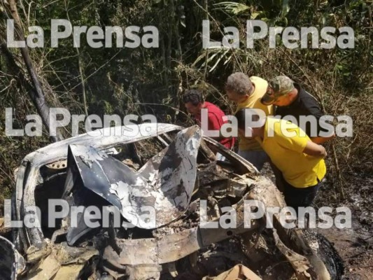 Taxista sampedrano muere calcinado en Santa Bárbara