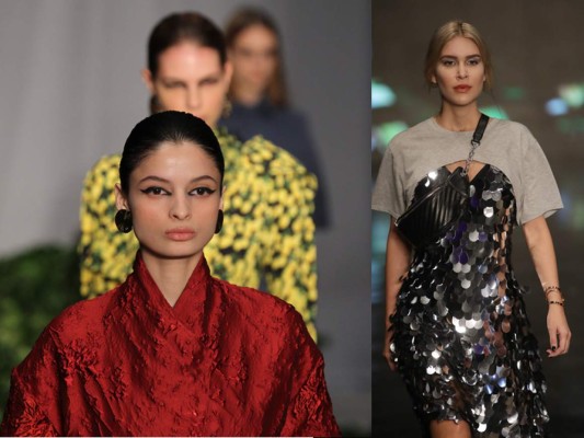 Pasarela con toque patriótico