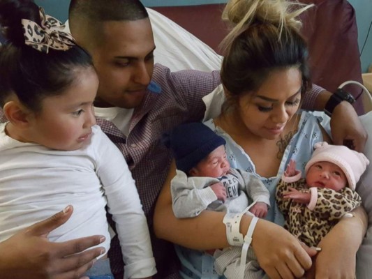 Nacen mellizos en California en años diferentes