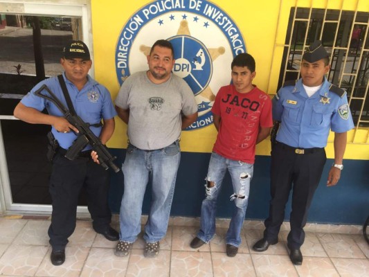 Capturan a dos motoristas acusados de estafa en La Entrada, Copán