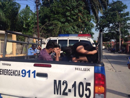 Se presume que los sujetos se dedicaban a asaltar a los buses rapidito.