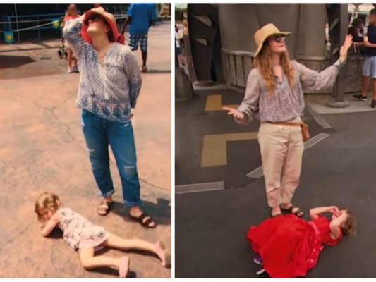 Drew Barrymore y sus curiosas reacciones ante las rabietas de sus hijas